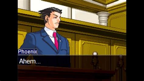 Phoenix Wright finally reads the Judge's business card signature! (JOKE) (READ DESC/NOTE AT END ...