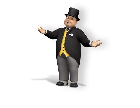 Sir Topham Hatt In CGI by JamesDELLIS on DeviantArt