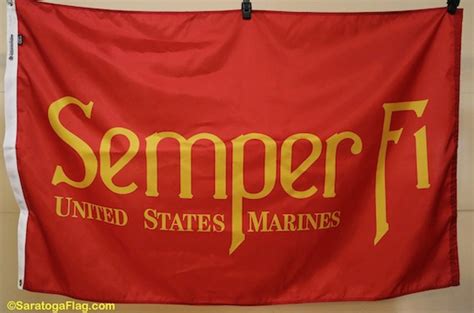 SEMPER FI - US Marine Corps Flag