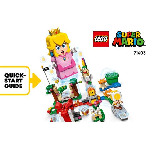 LEGO Adventures with Peach Set 71403 Instructions | Brick Owl - LEGO ...