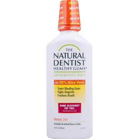 Amazon.com: The Natural Dentist All In One SLS FREE Aloe Toothpaste, Peppermint Twist, 5 Ounce ...