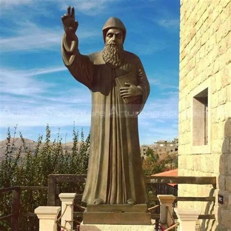 St Charbel Statue