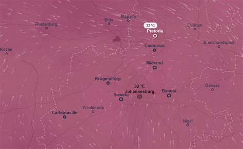 Gauteng and Johannesburg weather: Weekend heatwave to push 40°C