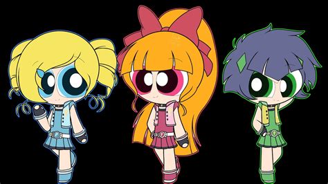 (Speedpaint PPG) The Powerpuff Girls Z Puffed Ver - YouTube