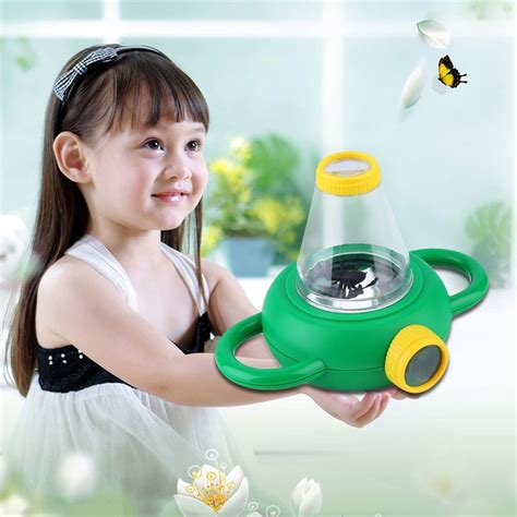 Other Outdoor Toys & Activities 3 Times/6 Times Bug Box Magnifier Observation Insect Tool For ...