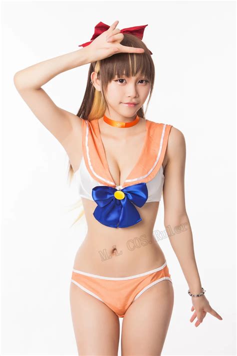 Aliexpress.com : Buy Popular Swimsuit Swimwear Cosplay Costume PEACH ...