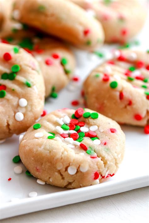 No Bake Christmas Sprinkle Cookies | Recipe | Easy holiday desserts, Sprinkle cookies, Cookies ...