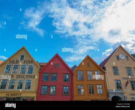 the city of bergen in norway Stock Photo - Alamy