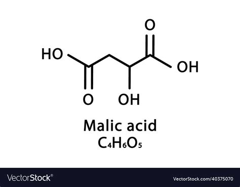 Malic Acid Structure