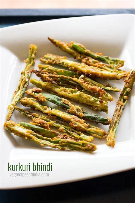 Kurkuri Bhindi Recipe with step by step photos – Spicy, Tasty and Crispy Okra Fry Recipe ...