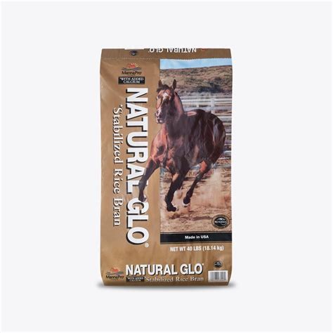 Natural Glo Stabilized Rice Bran Pellets (Manna Pro) - Equine Nutrition Analysis | Feed Bank