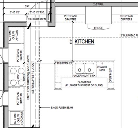 Contemporary Kitchen Floor Plans – Flooring Site