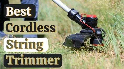 Best Cordless String Trimmer 2024 | Top 10 Cordless String Trimmer Buying Guide - YouTube