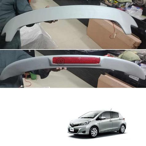 Toyota Vitz Trunk Spoiler with LED 2016-2020 - Autostore.pk