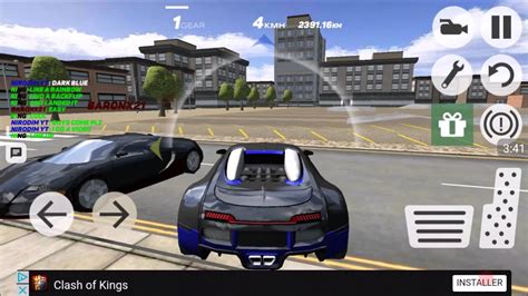 Multiplayer Driving Simulator - BUGATTI MEETING ! + other supercars ...