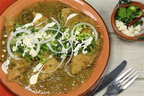 Receta Enchiladas Verdes - TuriMexico