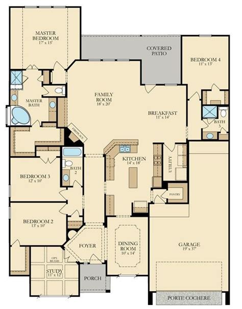 Lennar Travertine Floor Plan - floorplans.click