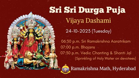 Vijaya Dashami (24 October 2023) (Evening) - RK Math