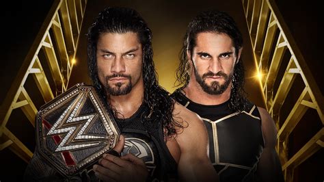 WWE World Heavyweight Champion Roman Reigns vs Seth Rollins à Money In ...