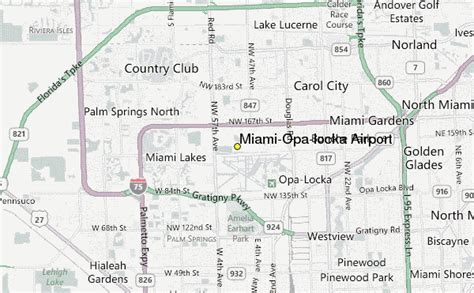 Opa Locka Airport Diagram