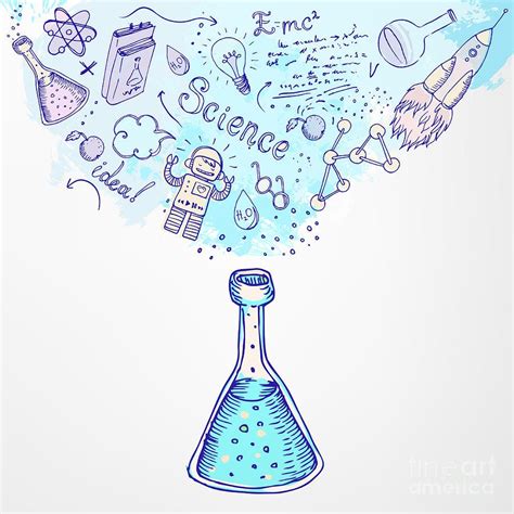 Back To School Science Learning Symbols by Gorbash Varvara in 2020 | Chemistry art, Science ...