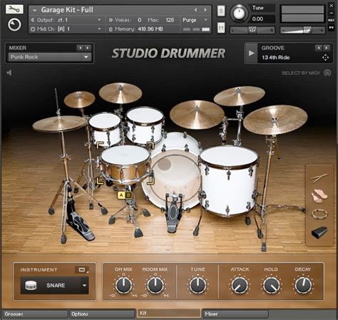 FREE SOFTWARE - Mac OSX / PC - Win: Native Instruments Studio Drummer v1.1.0 Update / Win & Mac OSX