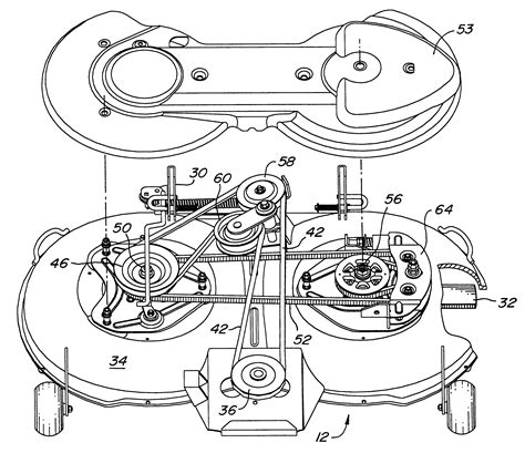 John Deere Sabre 42 Belt Diagram Diagram For You | Images and Photos finder