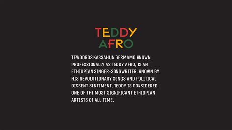 Teddy Afro :: Behance