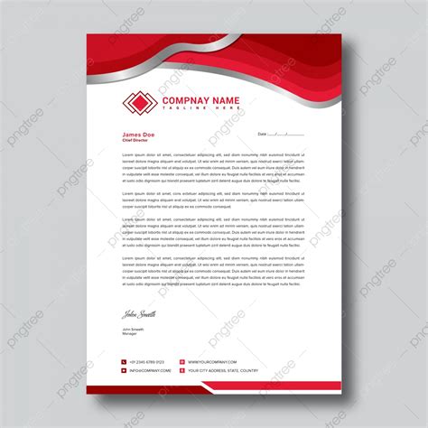 Minimalist Letterhead Template Template Download on Pngtree