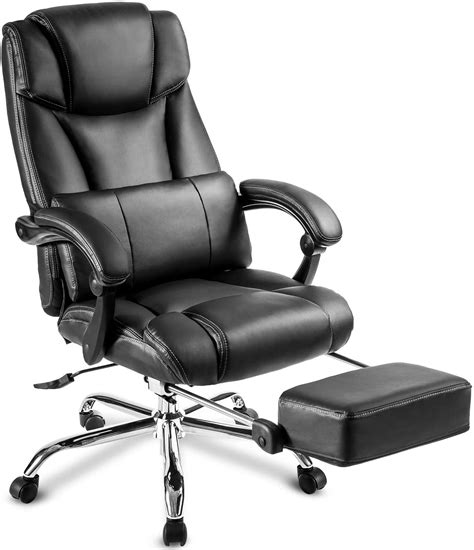 170 Degree Reclining Ergonomic Office Chair,djustable High Back Gaming Chair with Footrest ...