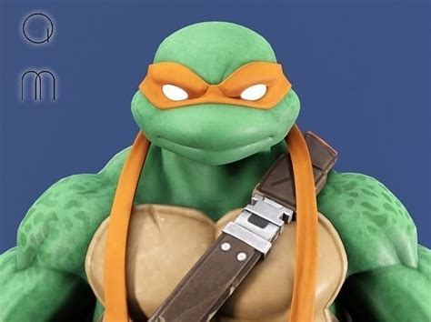 3D model Michelangelo - Fortnite VR / AR / low-poly | CGTrader