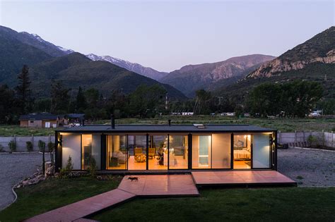 2 Bedroom Metal/Wood Prefab Modular House, Chile: Prefab Modular Homes ...