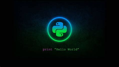 Descargar fondos de Pythonhola Mundo Programando | Wallpapers.com