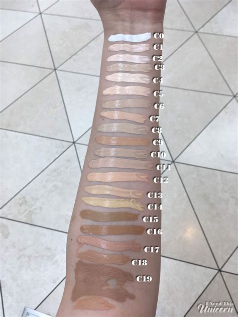 Jeffree Star Concealer Swatches Comparison