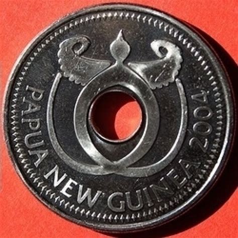 1 Kina 2004, Independent State (1975-present) - Papua New Guinea - Coin ...