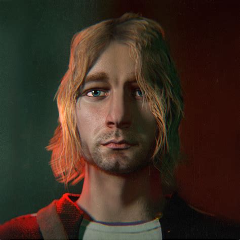 ArtStation - Kurt Cobain FANART