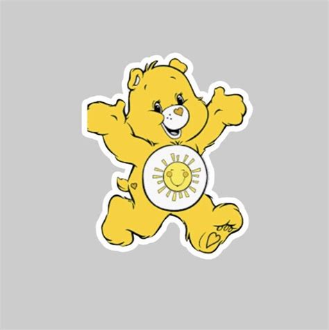 Care Bears Sticker/ Care Bear Sticker/ Care Bear Wall Decal/ - Etsy