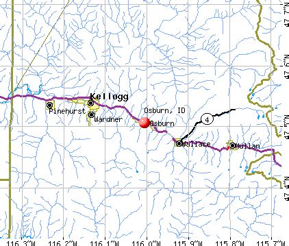 Osburn, Idaho (ID) profile: population, maps, real estate, averages ...