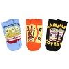 Maruchan Ramen Noodles Face Logo Adult 5 Pair No-show Socks ...