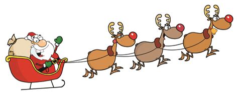 Santa Sleigh PNG Pictures, Santa Sleigh Clipart Free Download - Free ...