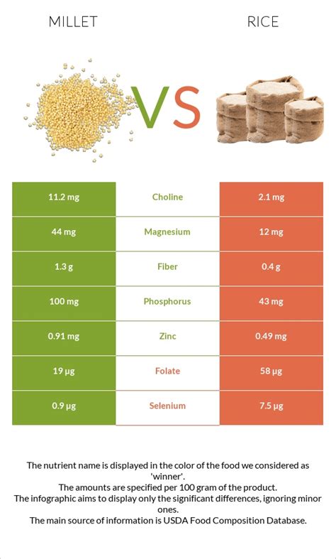 Millet vs Rice - In-Depth Nutrition Comparison