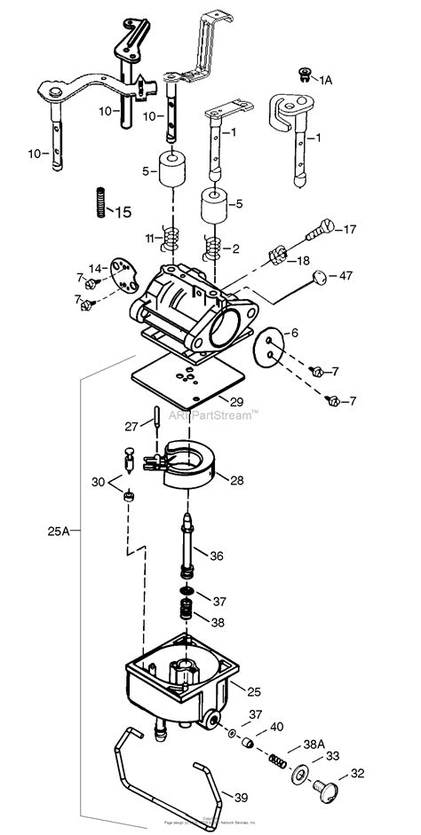 Small Engine Carburetor Parts Diagram