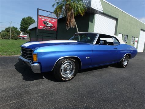 Used 1972 Chevy Chevelle SS Convertible For Sale ($31,000) | Rose Motorsports, Inc. Stock #2501