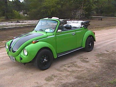 Volkswagen Beetle - Classic Convertible 1974 lime green For Sale. 1974 ...