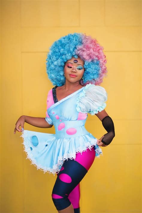 Cotton Candy Garnet Fusion by @Carmenbolena | Steven universe cosplay, Celebrity art, Garnet cosplay