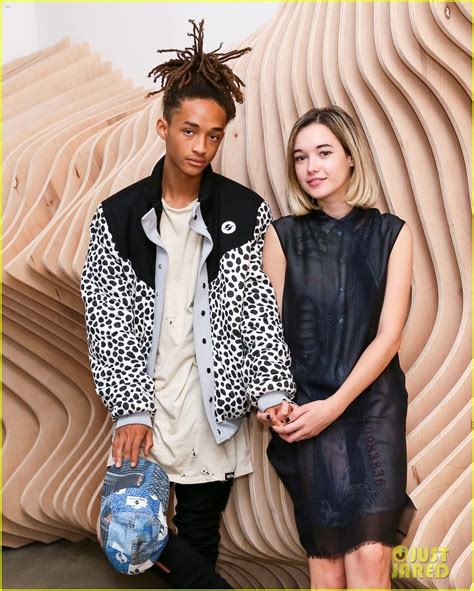 Jaden Smith Smooches Girlfriend Sarah Snyder in the Front Row of a ...