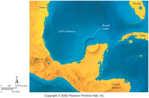 Cráter de Chicxulub muestra la causa de la extinción de los dinosaurios ...