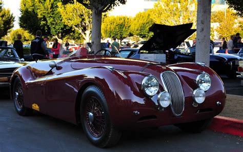 classic-jaguar/1950_Jaguar_XK120_Roadster_-_maroon_-_Cars___Coffee_127__Pat_D