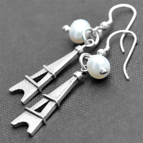 Eiffel Tower Earrings - LWSilver