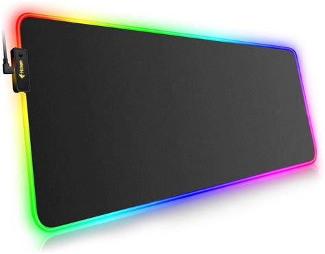 RGB Gaming Mouse Pad Large (800×300×4mm) Hcman XXL Extended Led ...